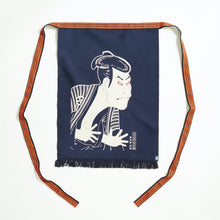 Load image into Gallery viewer, Sharaku Kabuki Maekake Apron