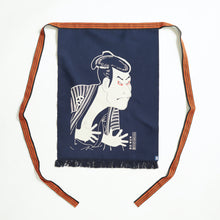 Load image into Gallery viewer, Sharaku Kabuki Maekake Apron
